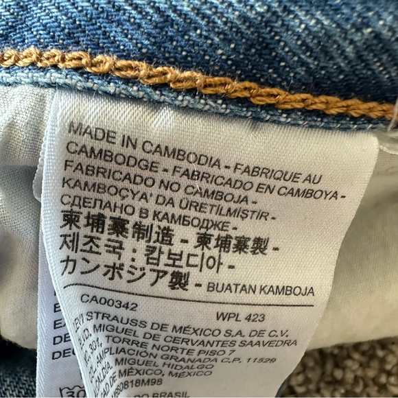 Levi’s Wedgie Fit Ankle Jeans Size 27 Colour Athens Shut It - Picture 8 of 14